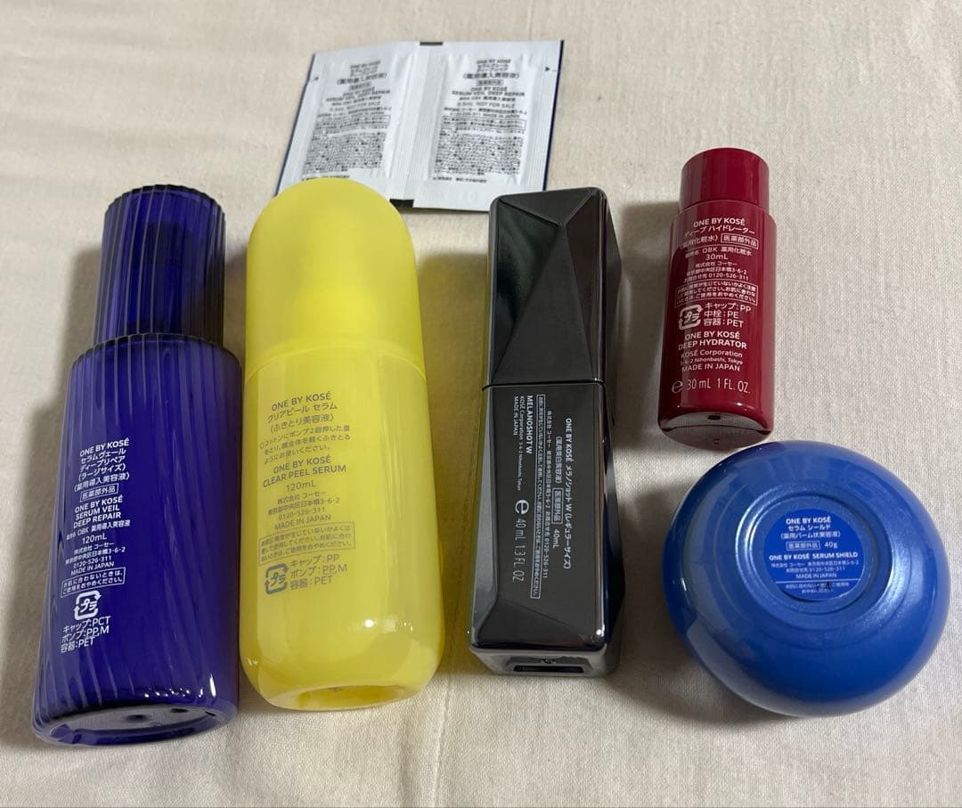 た*る様 ワンバイコーセー　5点+α