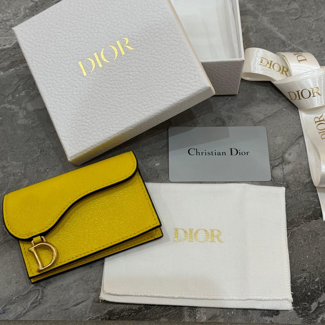 クリスチャンディオール カードケース サドル 名刺入れ