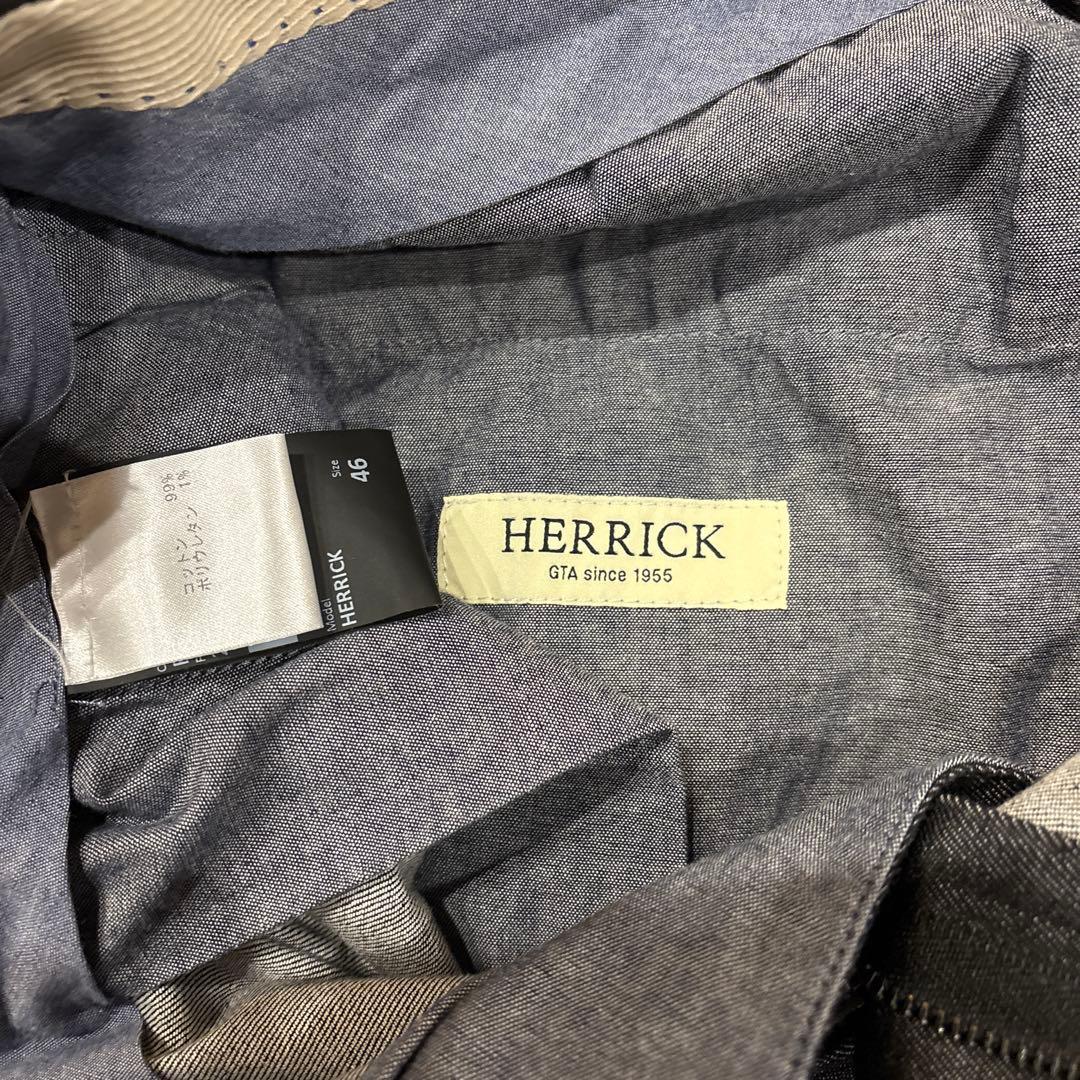 GTA エリックブラックデニム2プリーツパンツ