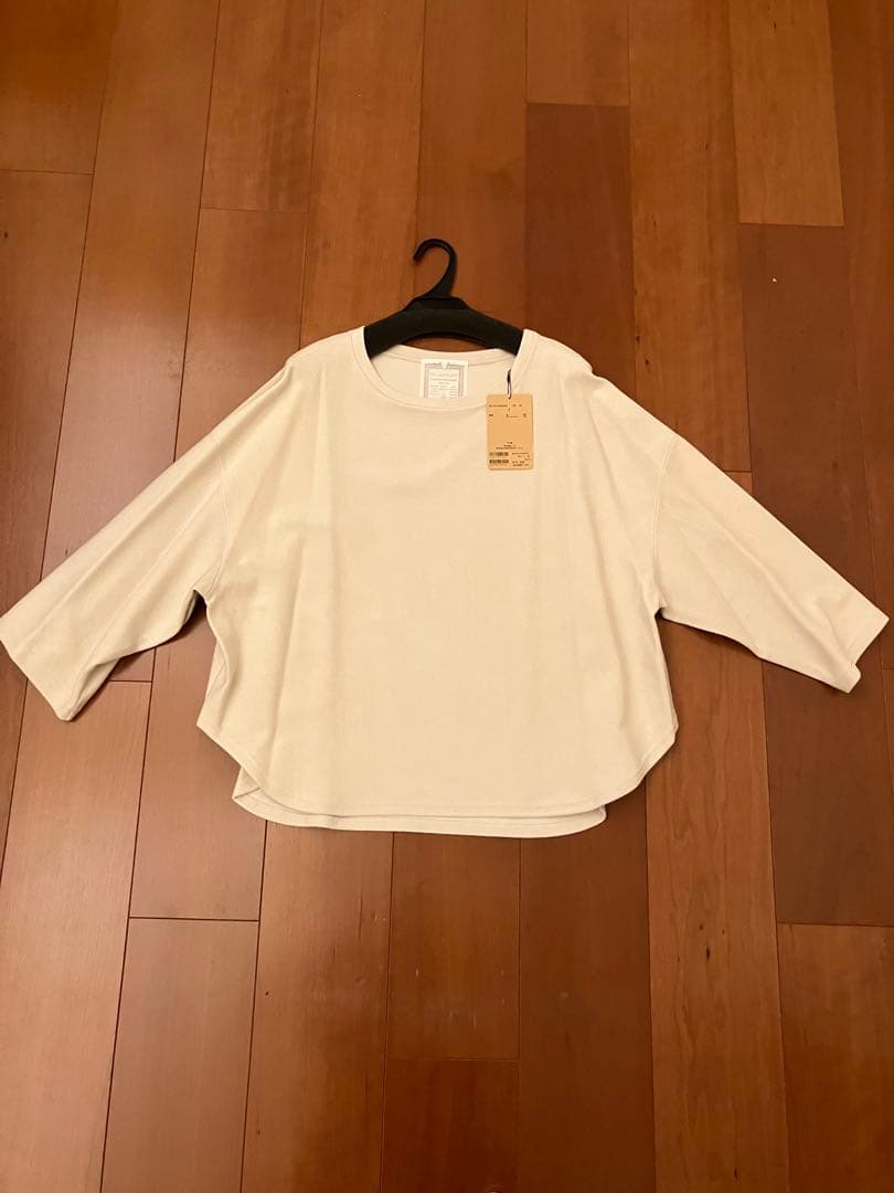 Hiromi　 BEARDSLEY 生成り色カットソー Fサイズ 新品