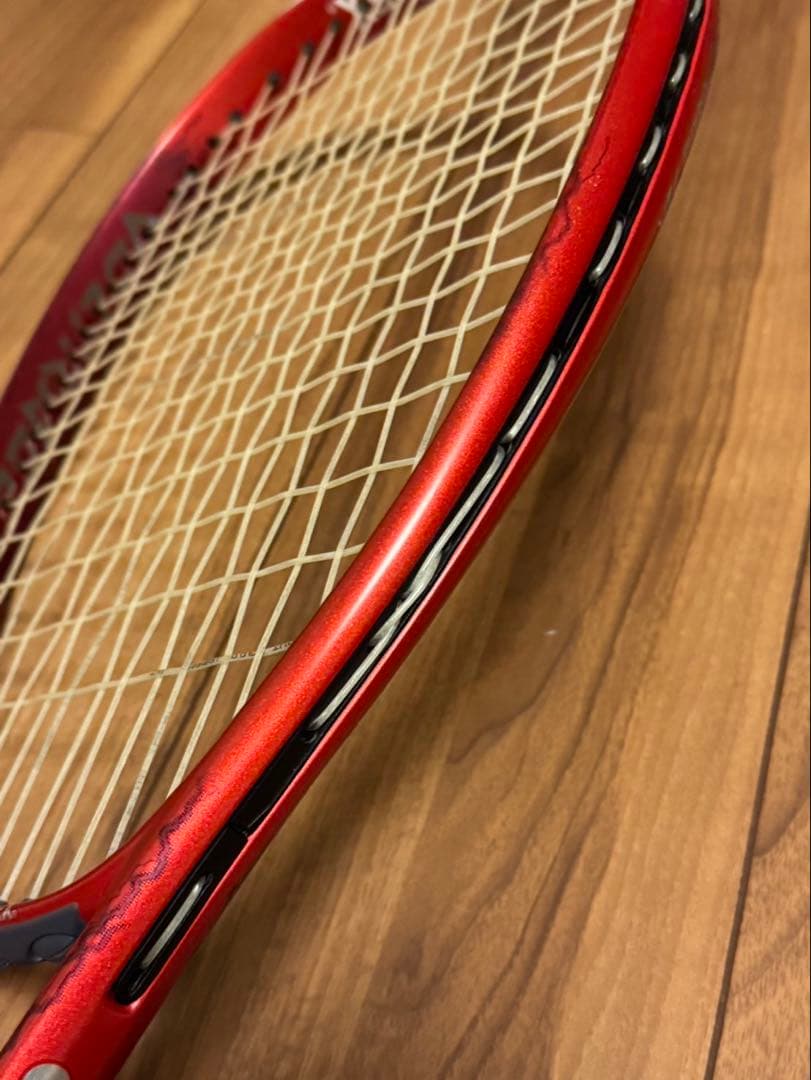レッド テニスラケットボルトレイジ7V(軟式用）