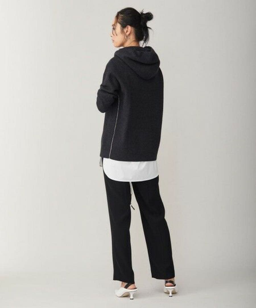 iCB 【洗える】 コンビネーションジャージー カットソー　＋他1点