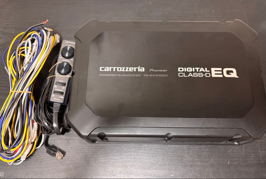 carrozzeria TS-WX400DA パワードサブウーファー　保証付