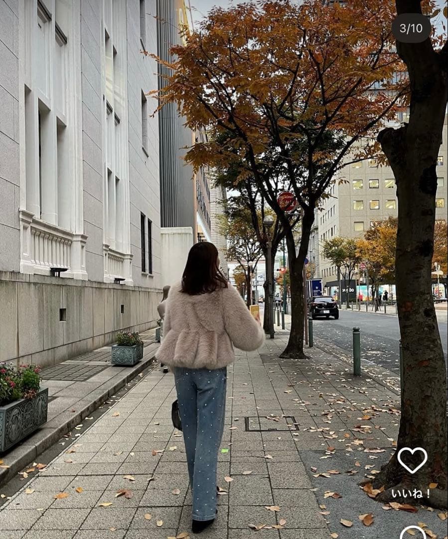 新品未使用品 Bibiy. RAMONA PEPURAMU COAT BEIGE