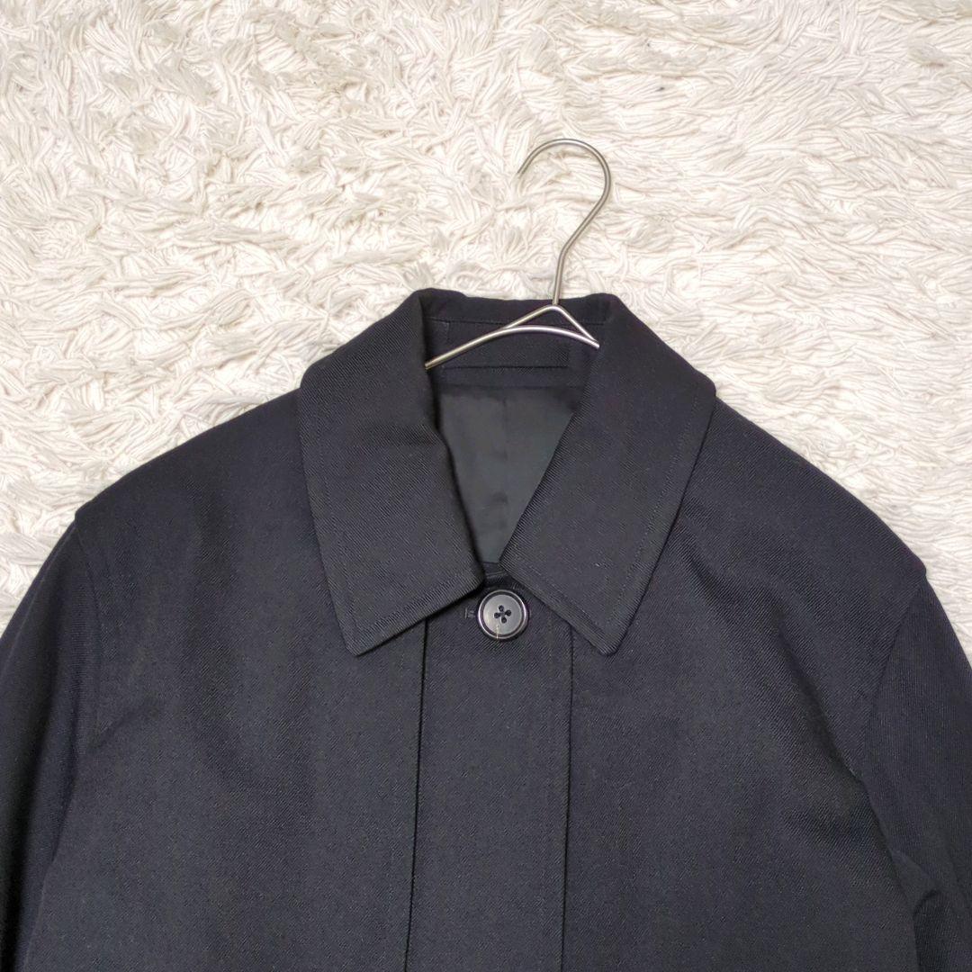 マーガレットハウエル　2022AW ウールツイル　ブルゾン　ジャケット　比翼　Ⅱ