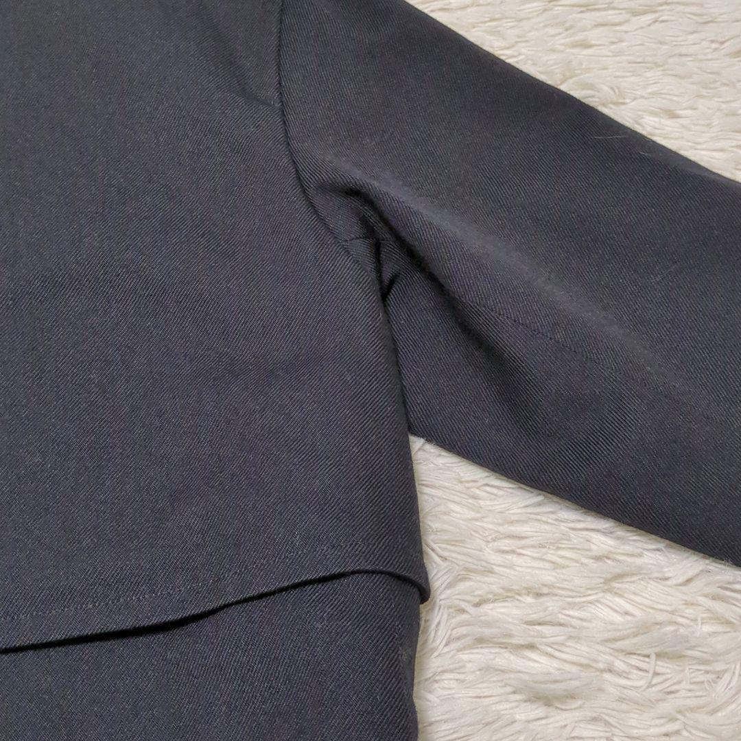 マーガレットハウエル　2022AW ウールツイル　ブルゾン　ジャケット　比翼　Ⅱ