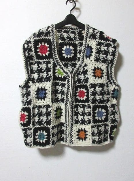 MacMahon Knitting Mills Vネック ジップ ベスト