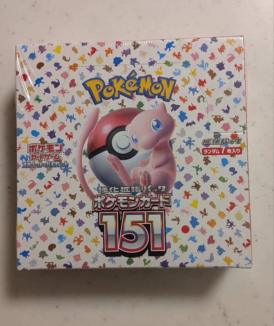強化拡張パック 151 新品 シュリンク破れあり ポケモンカード ポケカ
