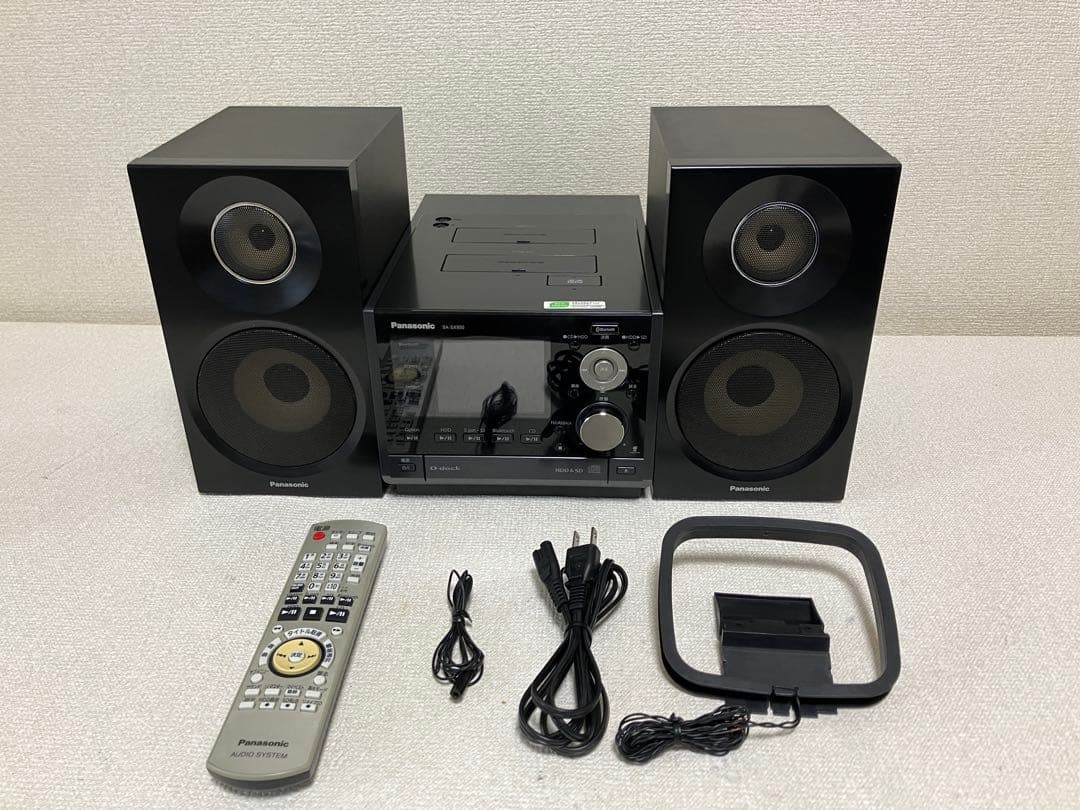 Panasonic SDステレオシステム（SC-SX950-K）