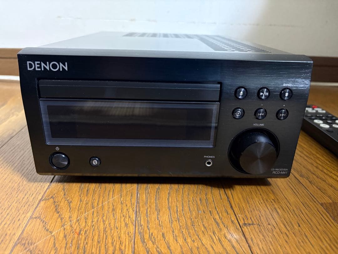 DENON RCD-M41 コンポ　ブラック