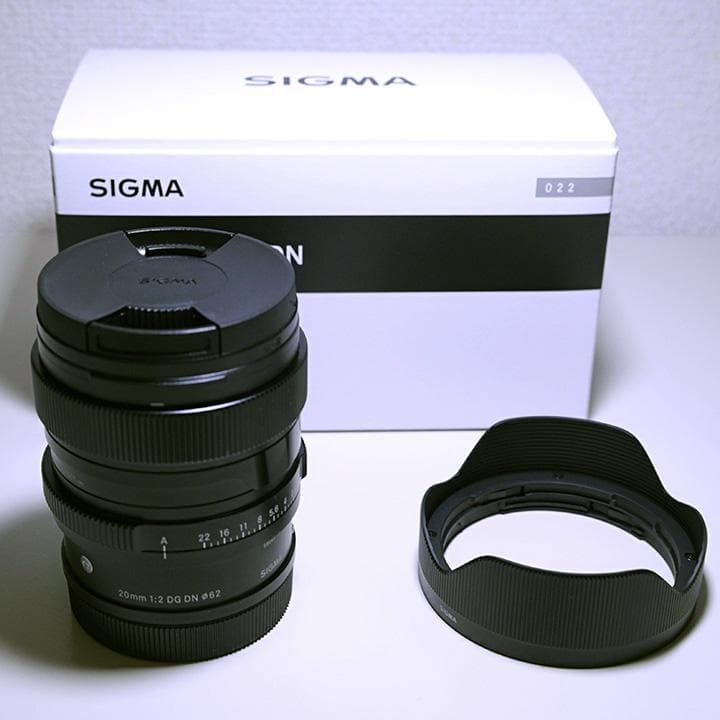 ★最終価格★ SIGMA 20mm F2 DG DN Lマウント 美品