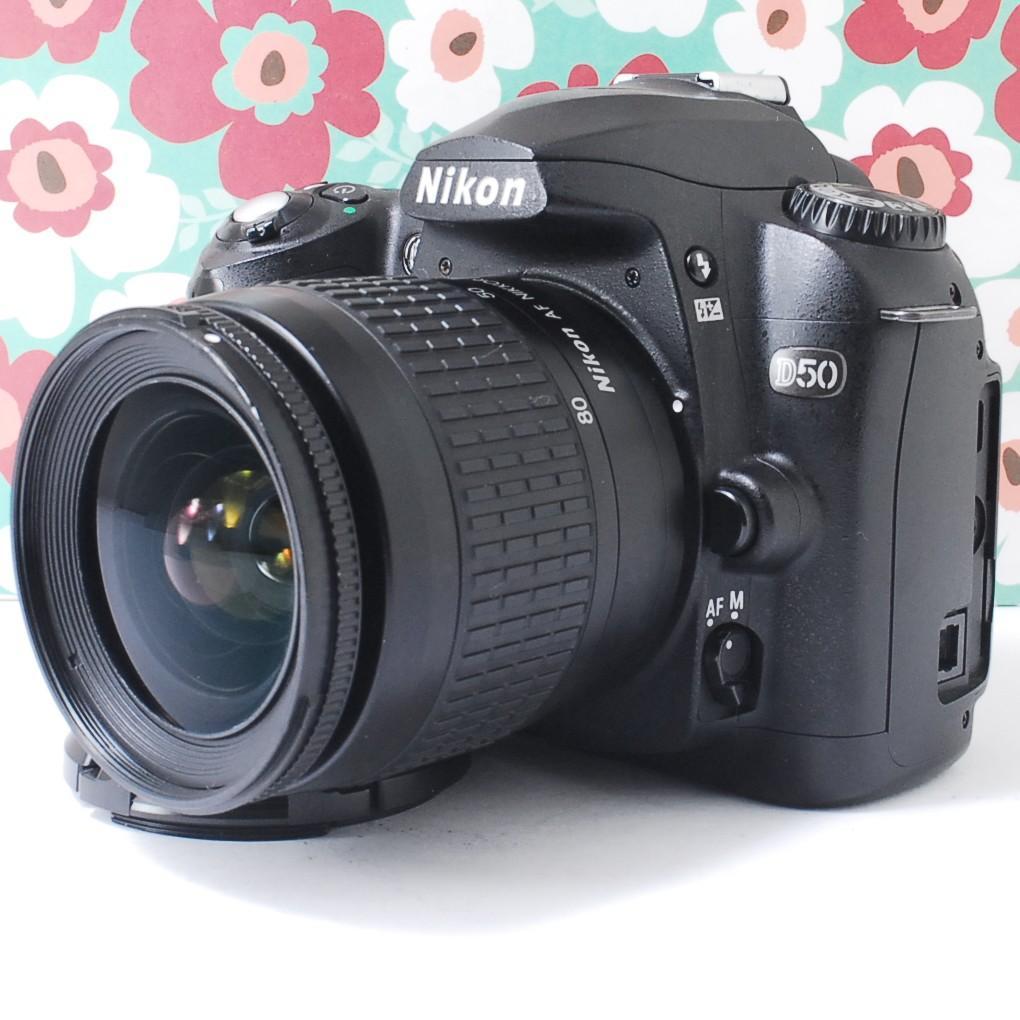 ❤初心者必見❤スマホに送れる❤Nikon D50レンズキット❤使いやすい❤