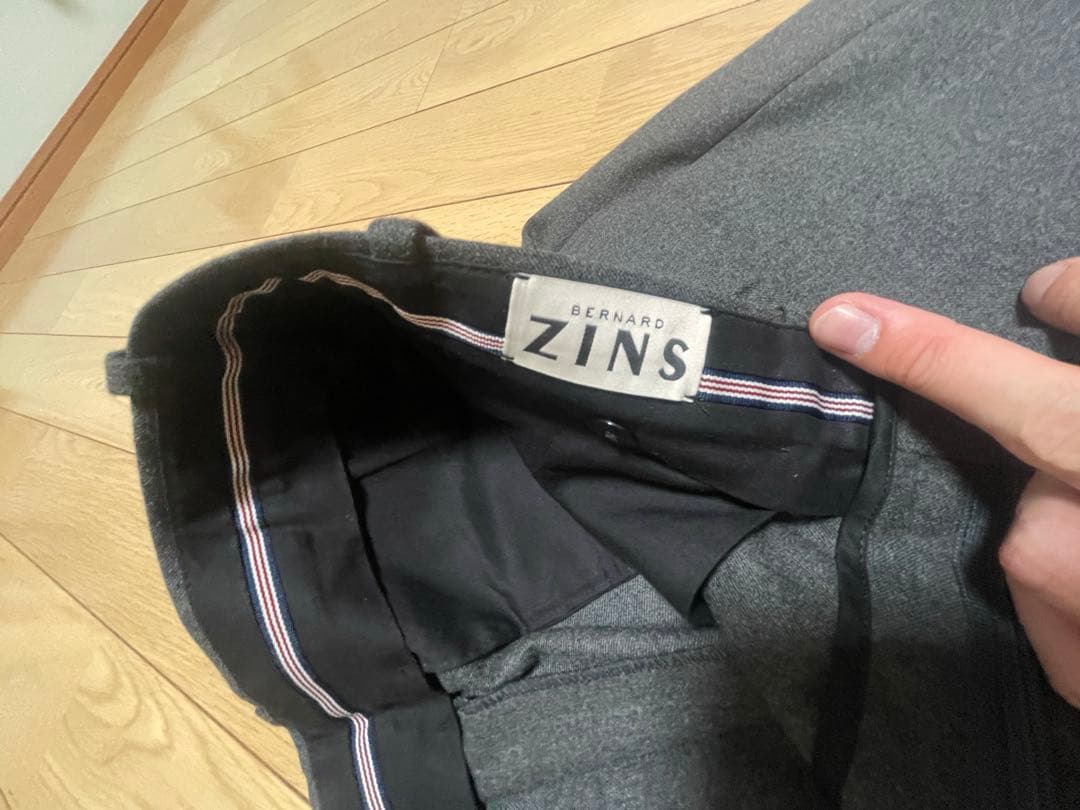 ハンガー付　美品　BERNARD ZINS / ベルナール ザンス スラックス