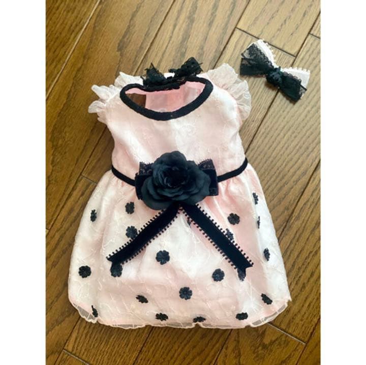 お値下げ！　新品同様　ボンボンジュール　プチノワール サイズ3 バレッタ付き