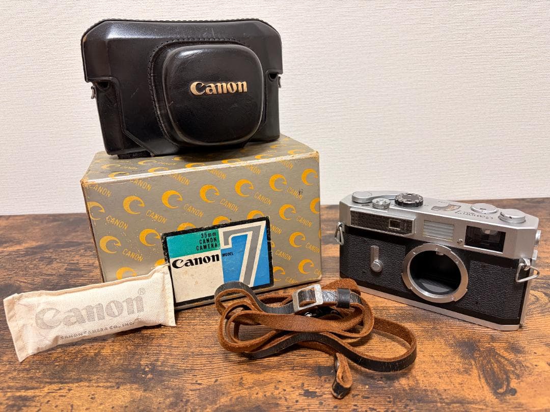 【希少な元箱付☆】Canon キヤノン 7 レンジファインダーフィルムカメラ