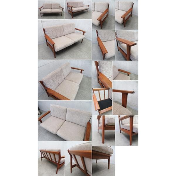 展示品■ナガノインテリア■スティーレ■ウォールナット■2人掛けソファ■佐々木敏光