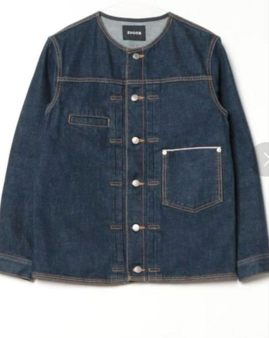 ズッカ　ブルー デニムジャケット