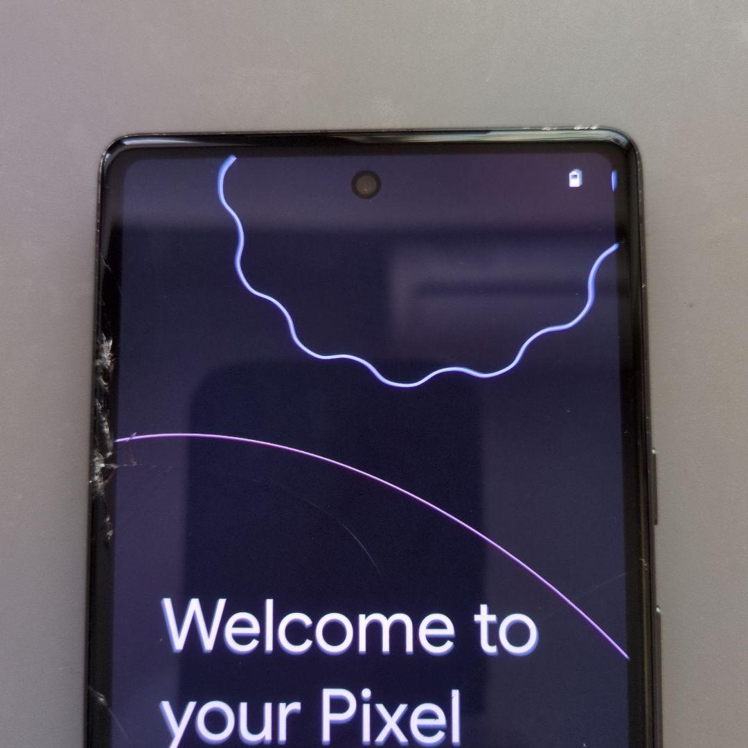 Google Pixel 7a／本体／画面割れアリ