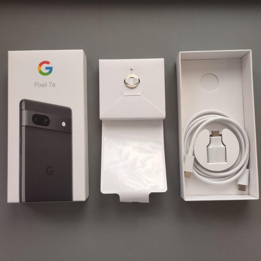 Google Pixel 7a／本体／画面割れアリ