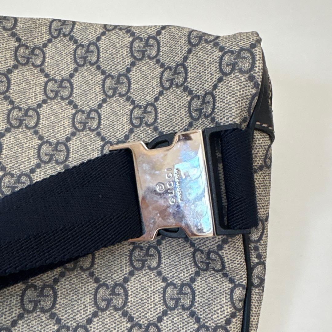 GUCCI グッチ GGスプリーム ボディバッグ ウエストバッグ
