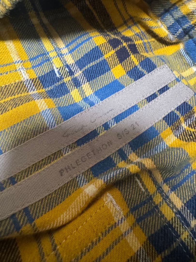 リックオウエンス 21SS RU21S6392-CP チェック柄サルエルイージー