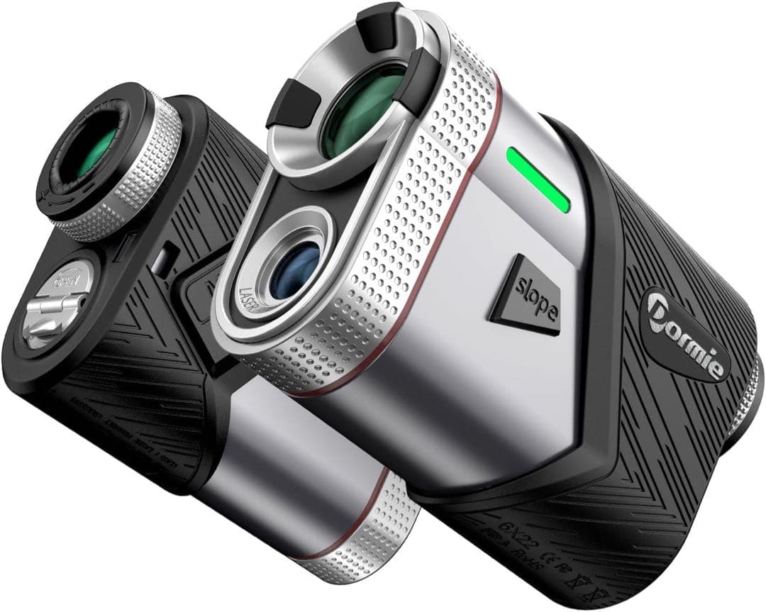 ゴルフ用レーザー距離計 スロープON/OFF 高精度 0.02秒測定 小型軽量