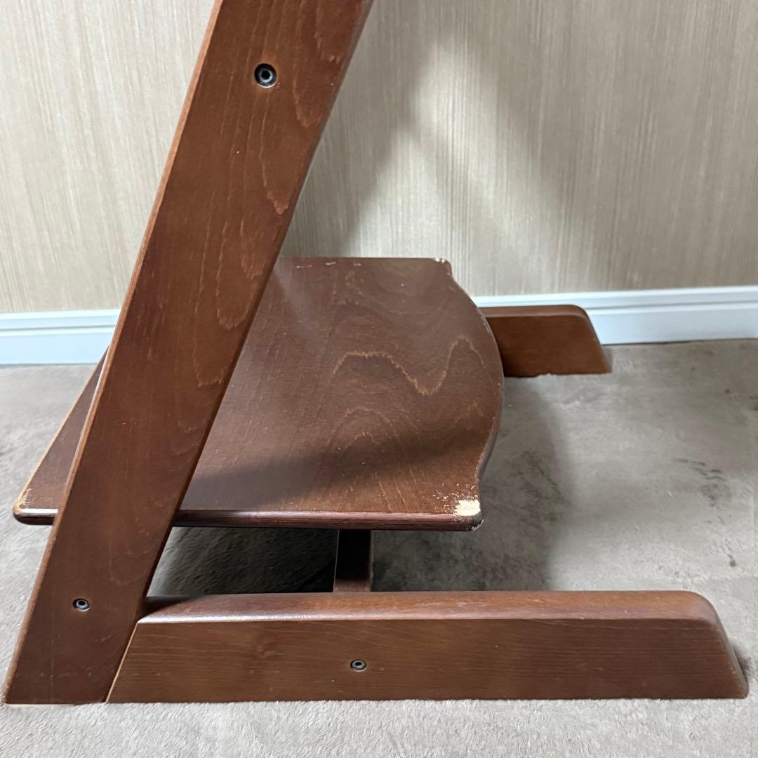 ストッケ　トリップトラップ　シリアル3 ベビーセット　ブラウン　茶色　ガード