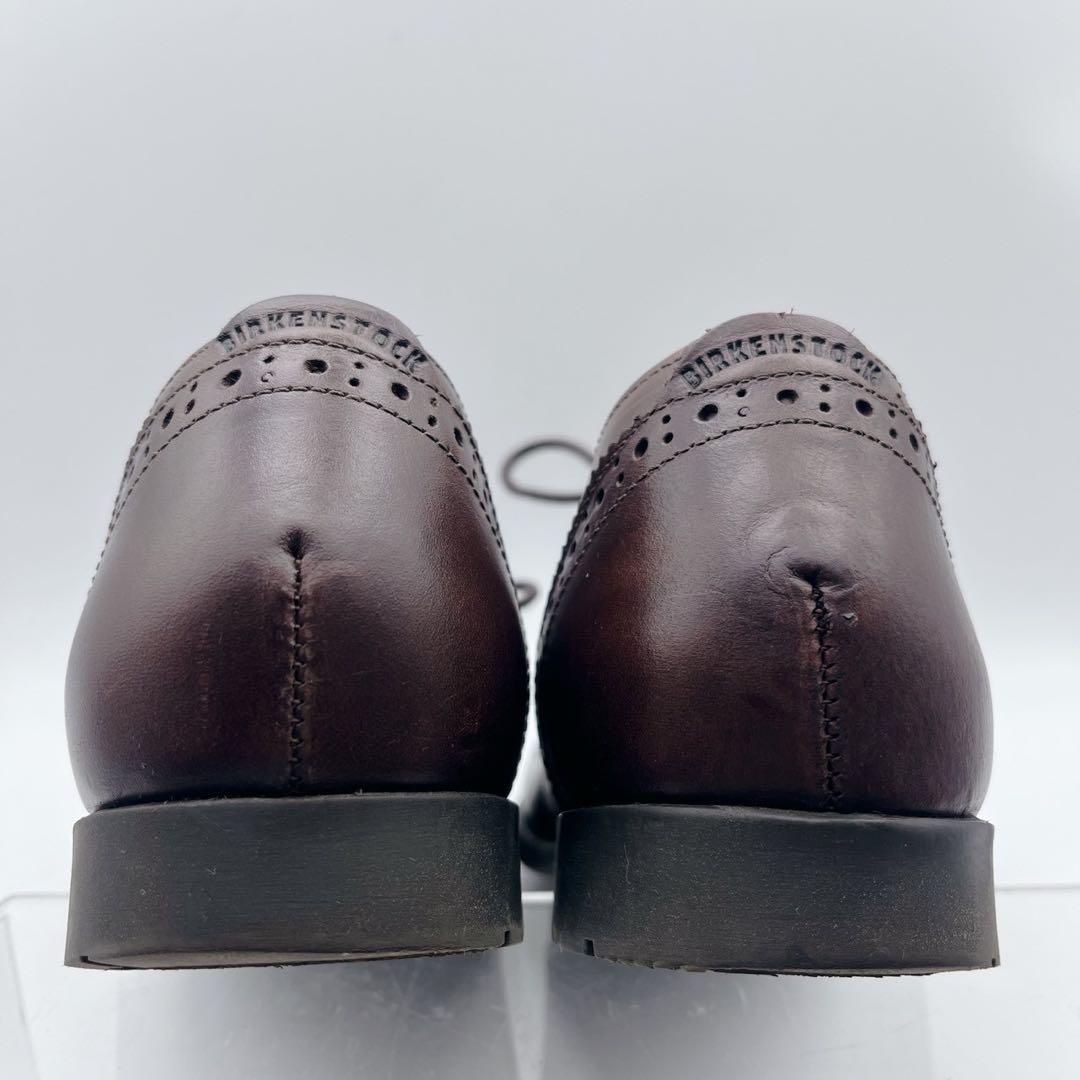美品✨ビルケンシュトック ララミー ウィングチップ ブラウンツートン 37
