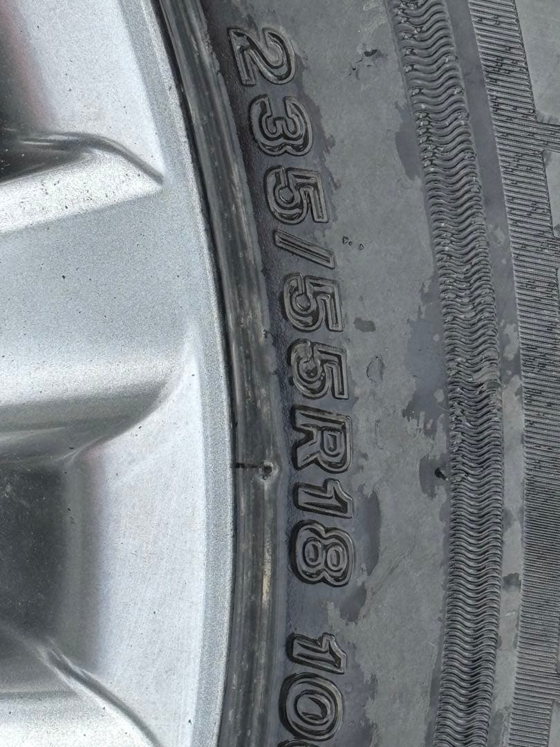 【kz-1】【1/4】トヨタ 18インチ スタッドレス・ホイール