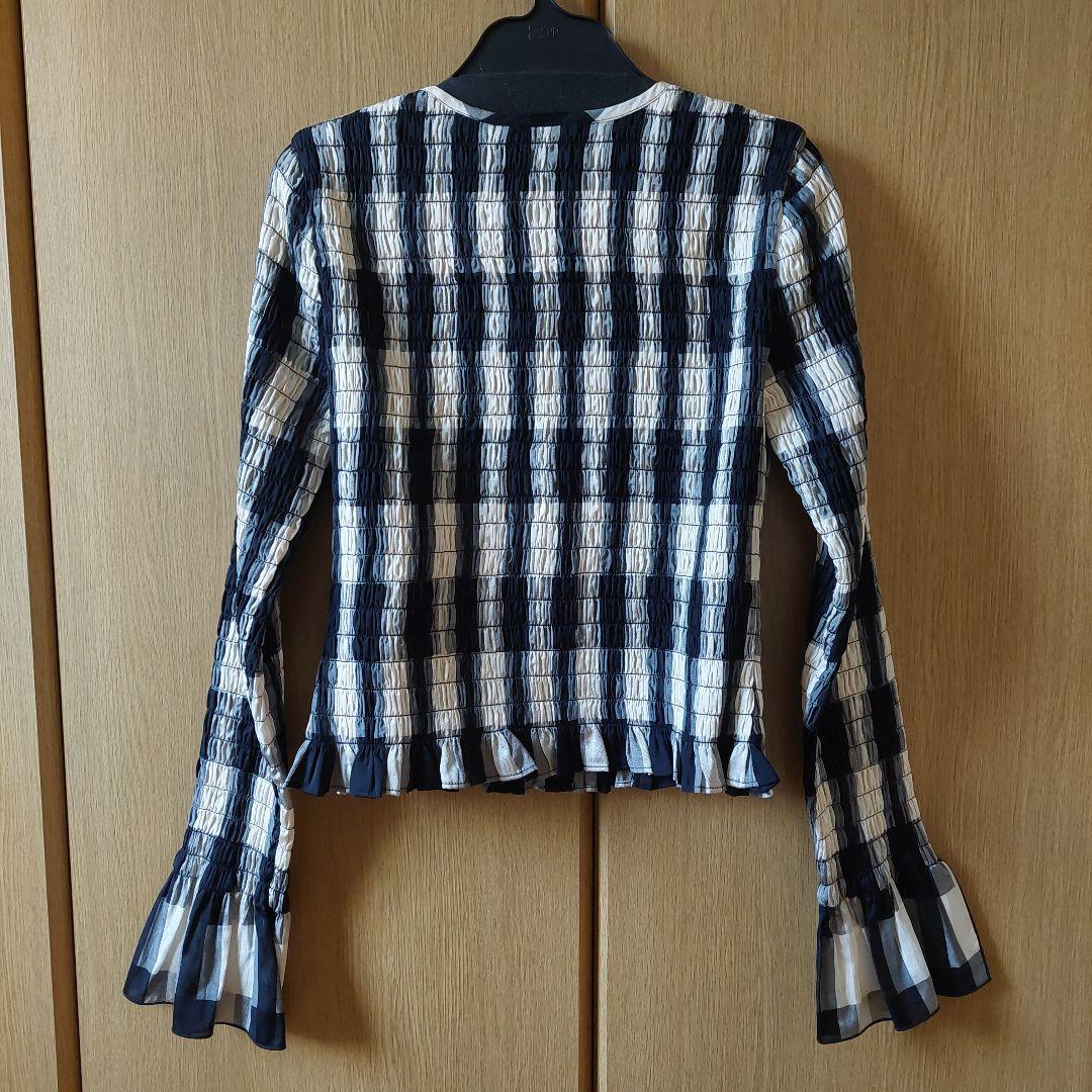 CLANE クラネ SHIRRING DESIGN BLOUSE サイズ1