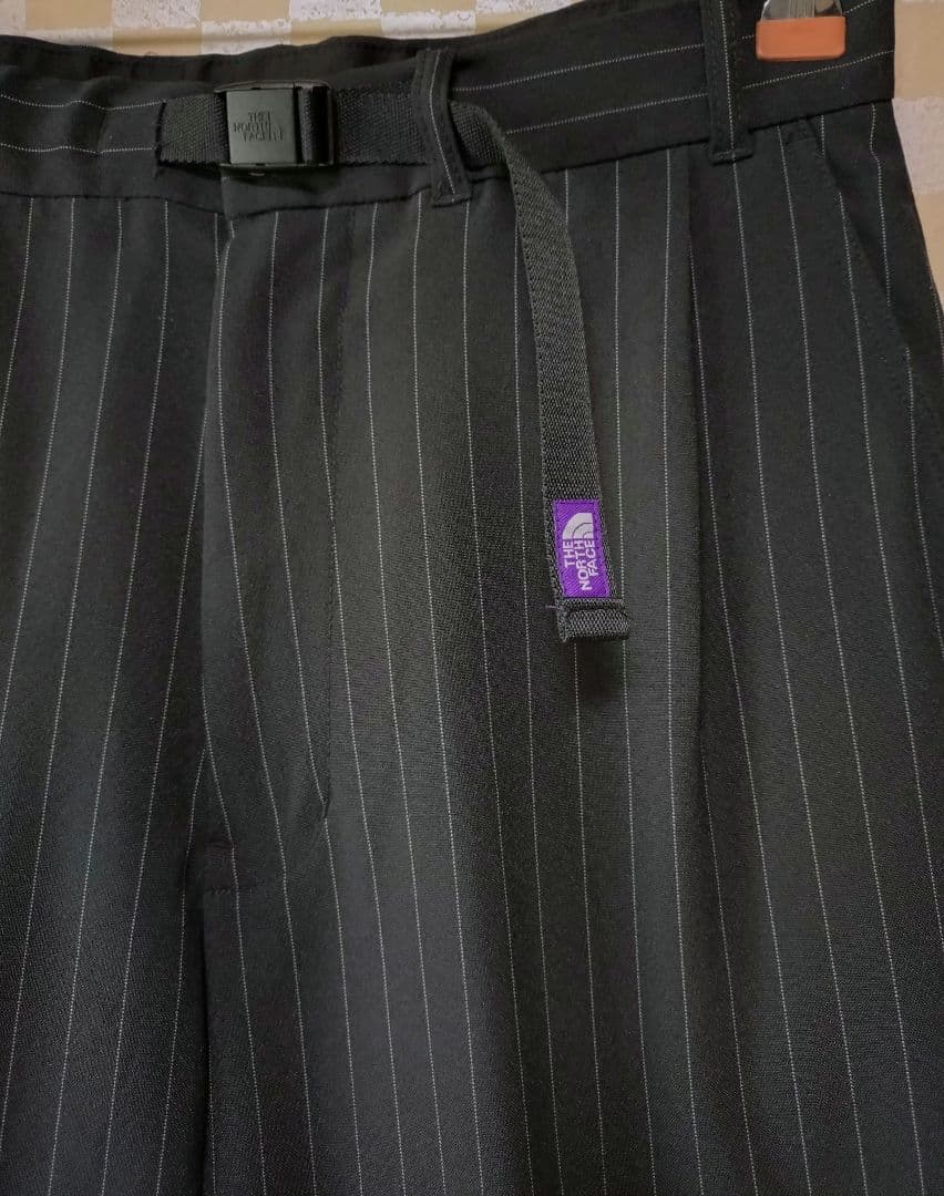 超美品 PurpleLabel Striped Field Pants 32