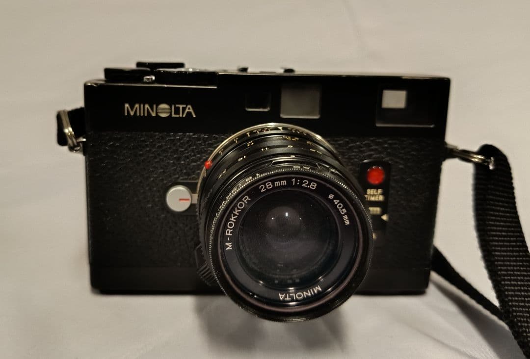 MINOLTA CLE フィルムカメラ M-ROKKOR 28mm