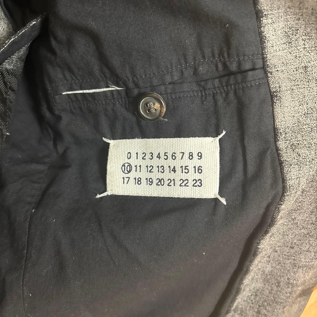 マルタンマルジェラ/05AW/本人期/ペイント加工ジャケット/ドール期モチーフ