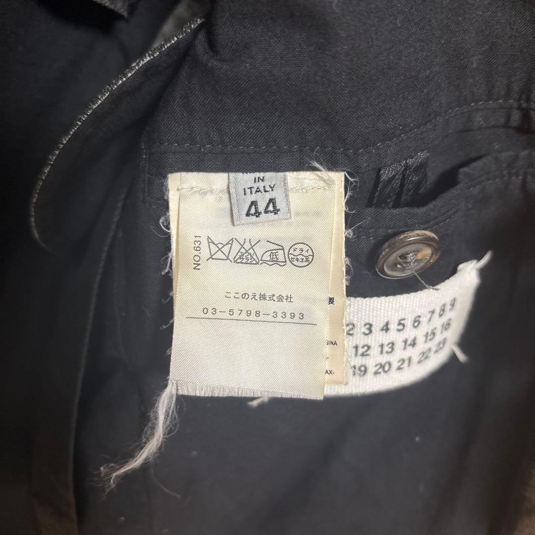 マルタンマルジェラ/05AW/本人期/ペイント加工ジャケット/ドール期モチーフ