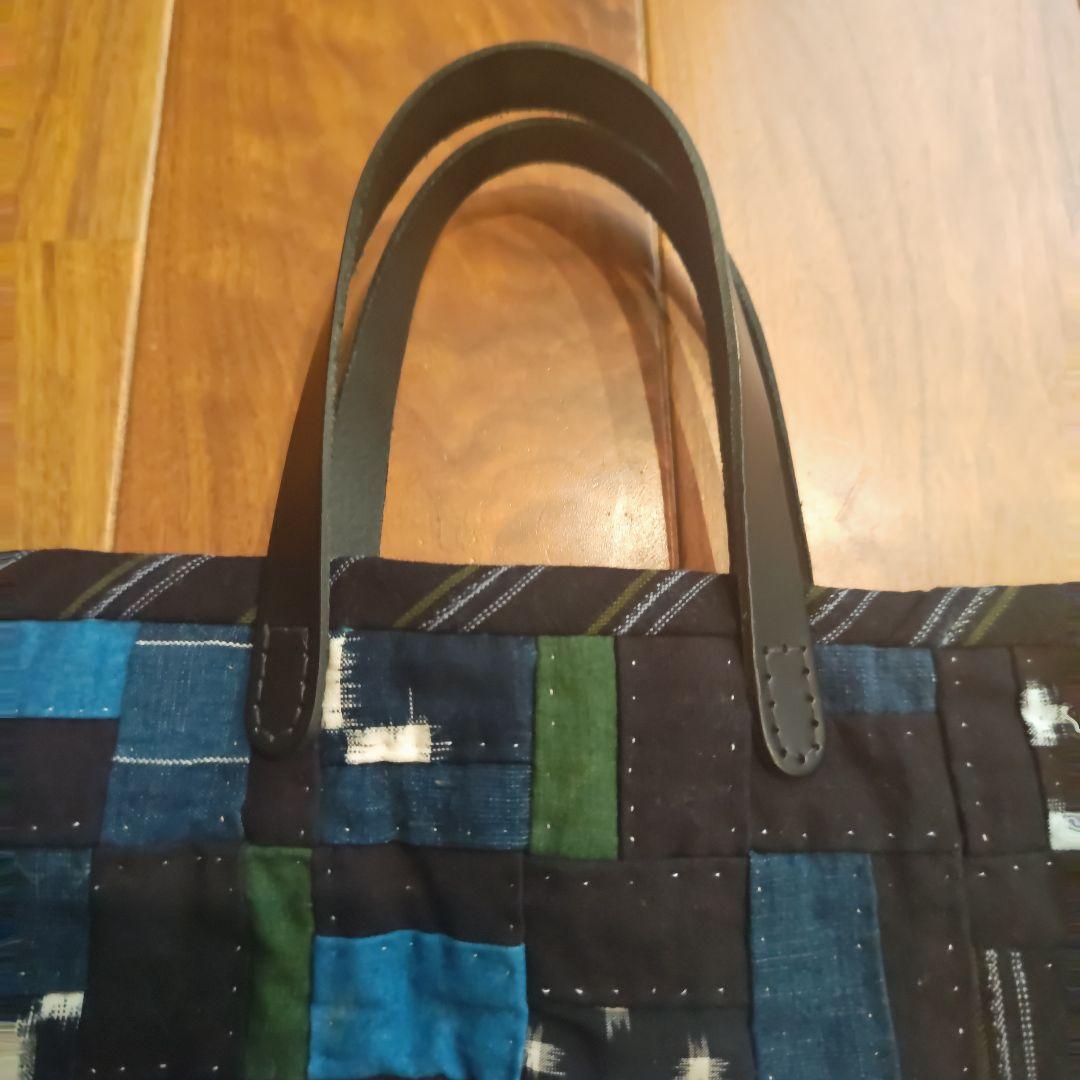 藍染古布のバッグです