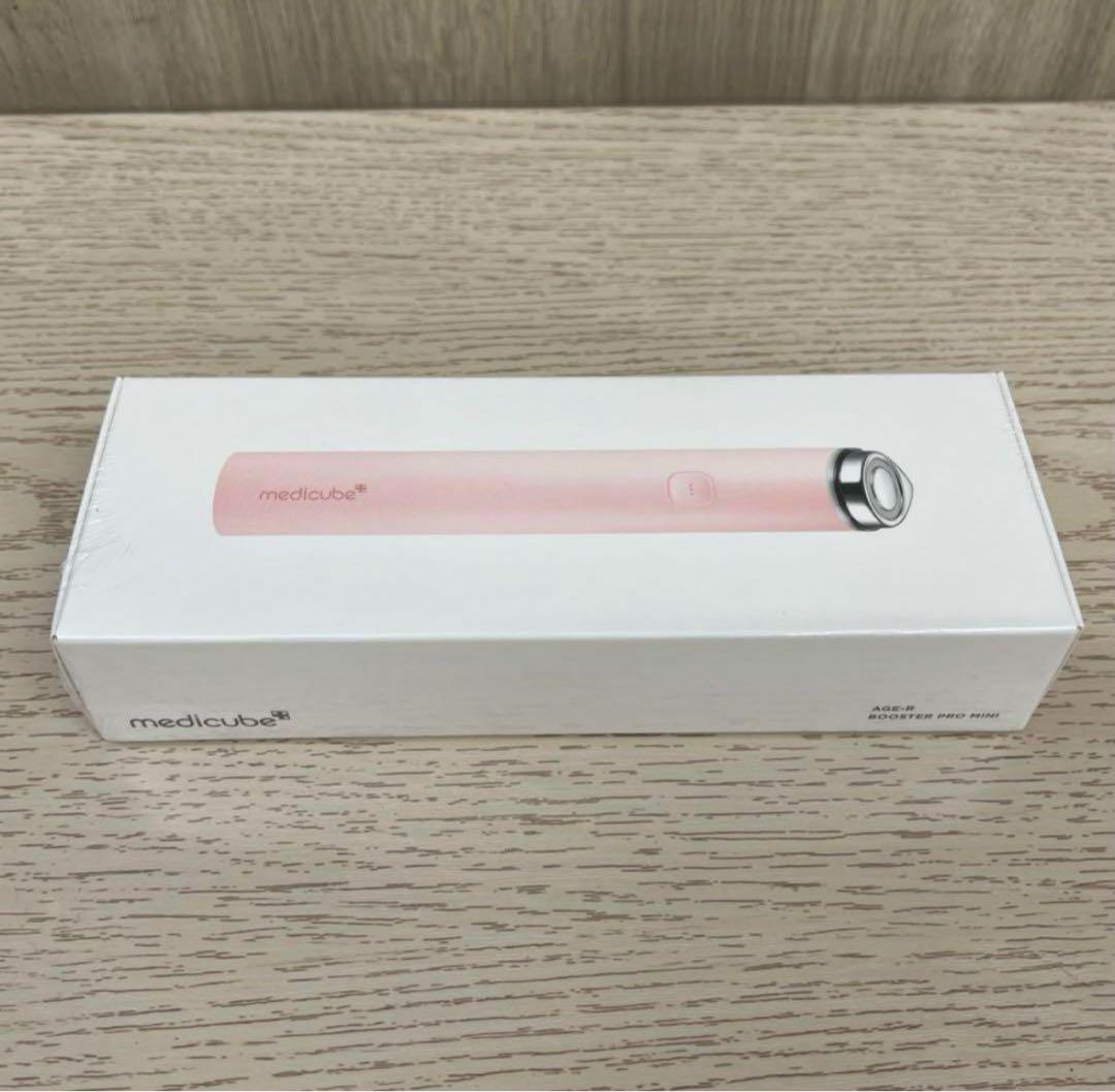 メディキューブ 美顔器 AGE-Rブースタープロミニ ME-BPRM-Kピンク①