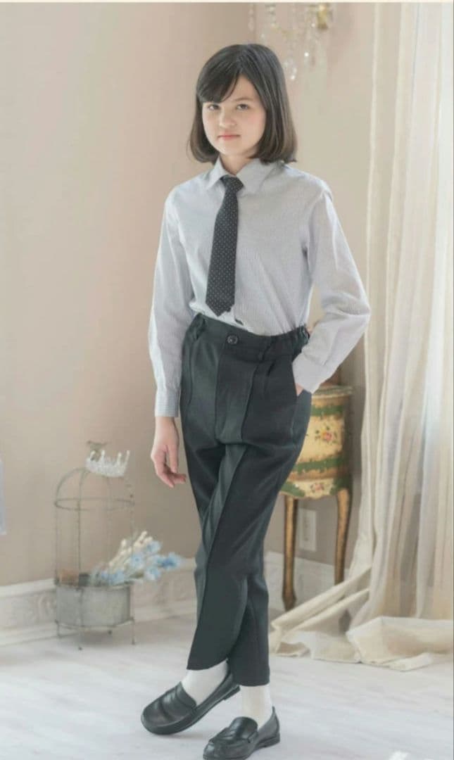 ✨美品✨女の子140　パンツスーツ4点セット　フォーマル