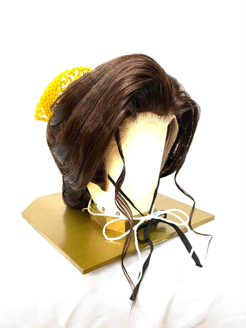 洋髪、特大60センチサイズ、中古舞踊かつら、日本髪かつら、大衆演劇かつら、簪付き