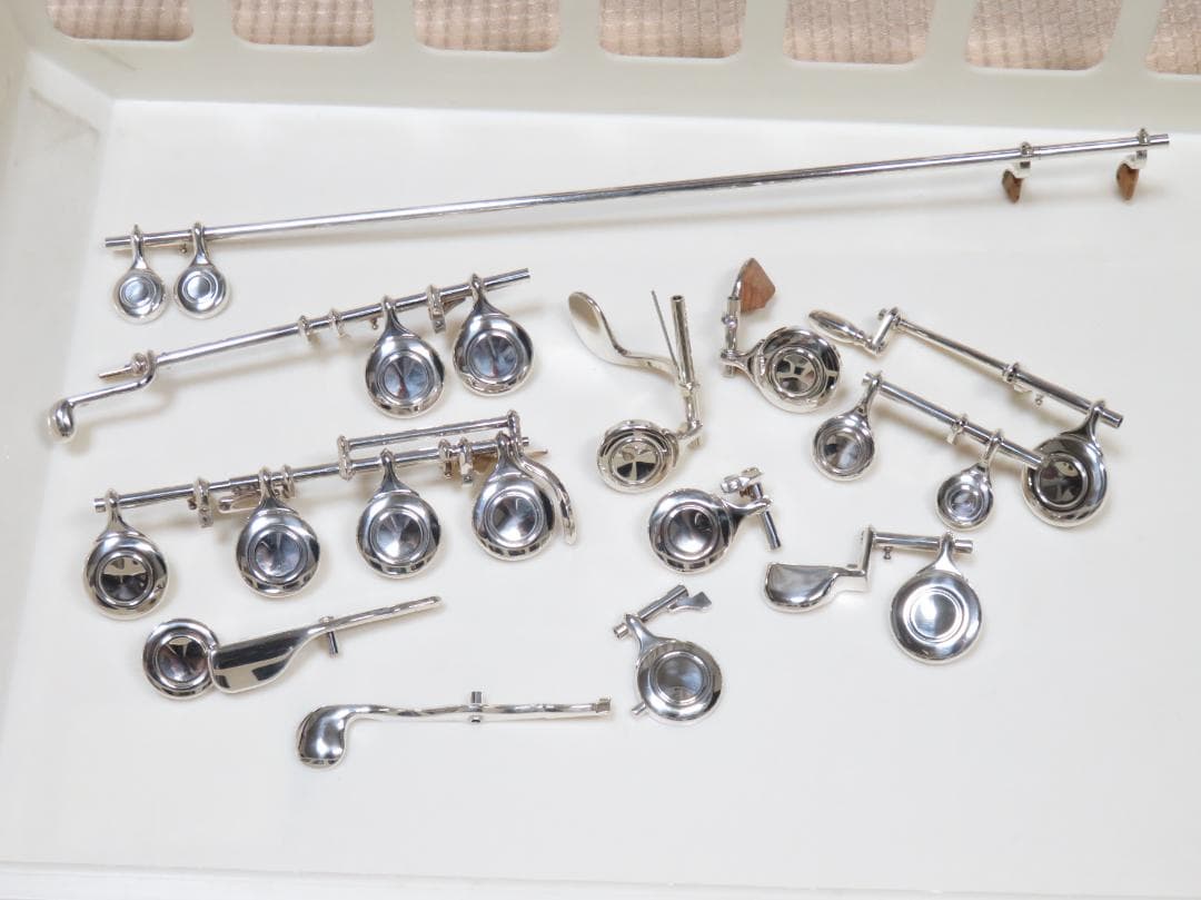 全タンポ＆ヘッド・コルク交換済　超美品　フルート　ヤマハ　411　後期型最終