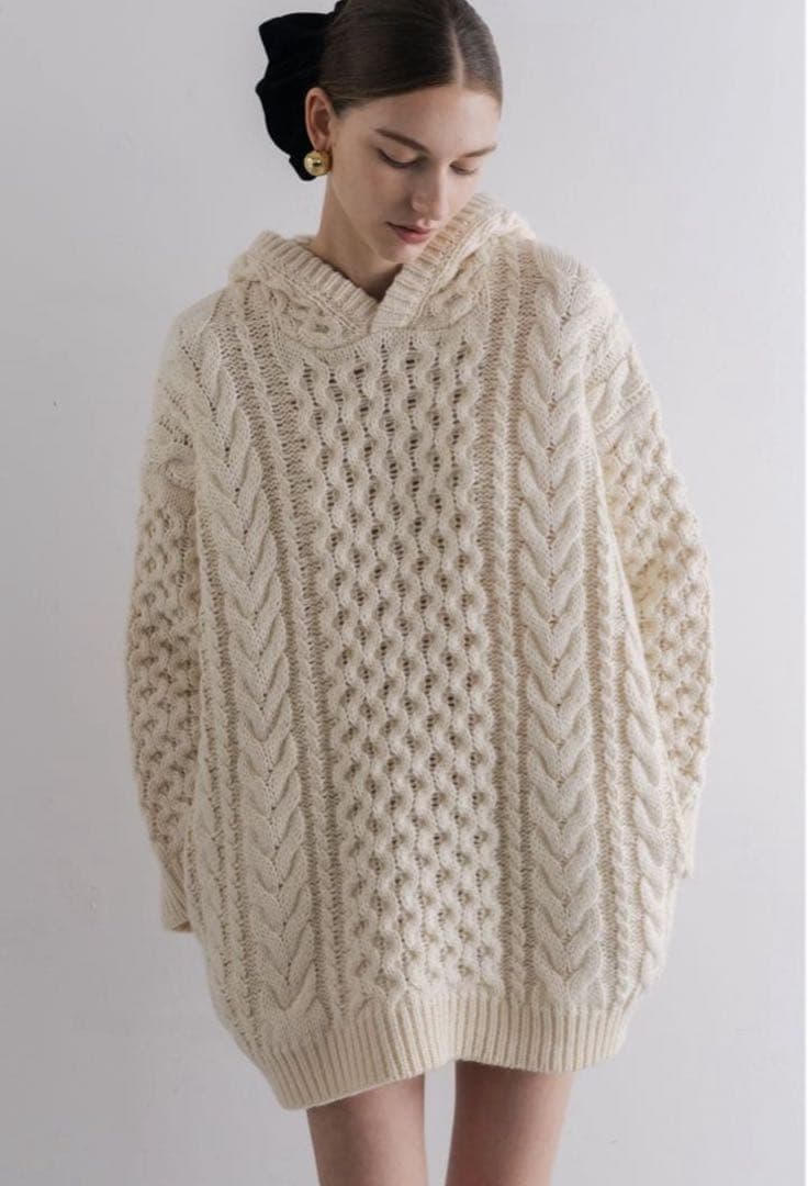 むちむち様確約◎THE TOE Potsdamer Knit Hoodie