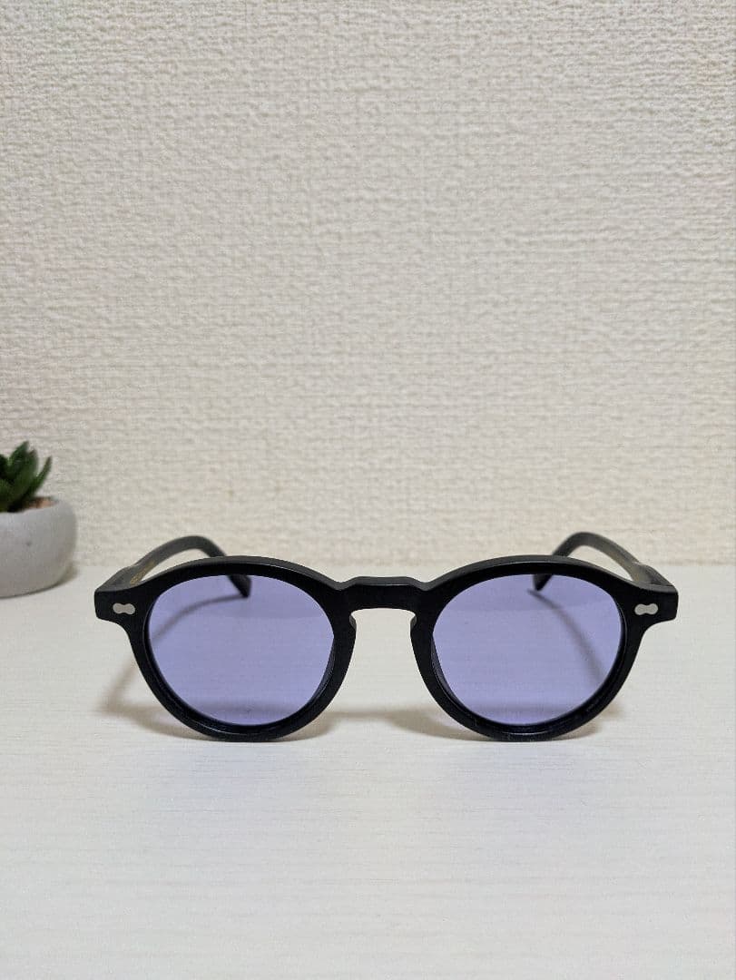 新品未使用 MOSCOT MILTZEN サングラス ブラック×バイオレット