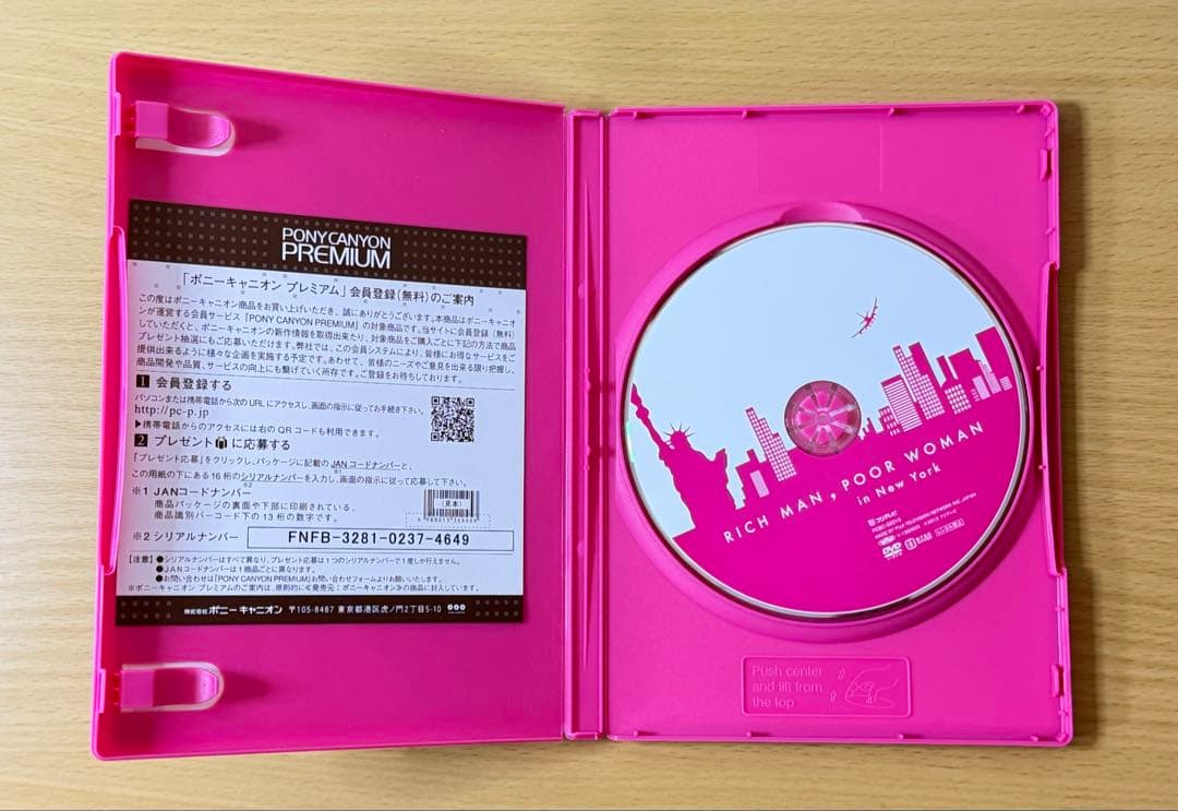 リッチマン,プアウーマン　　　　　 　　　　DVDBOX＆in NYセット