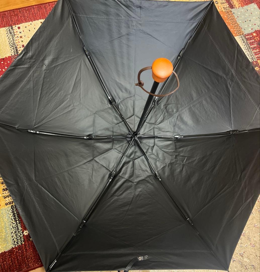 サンバリア100 三段折白黒ストライプ　used