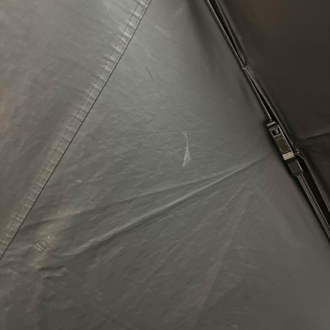 サンバリア100 三段折白黒ストライプ　used