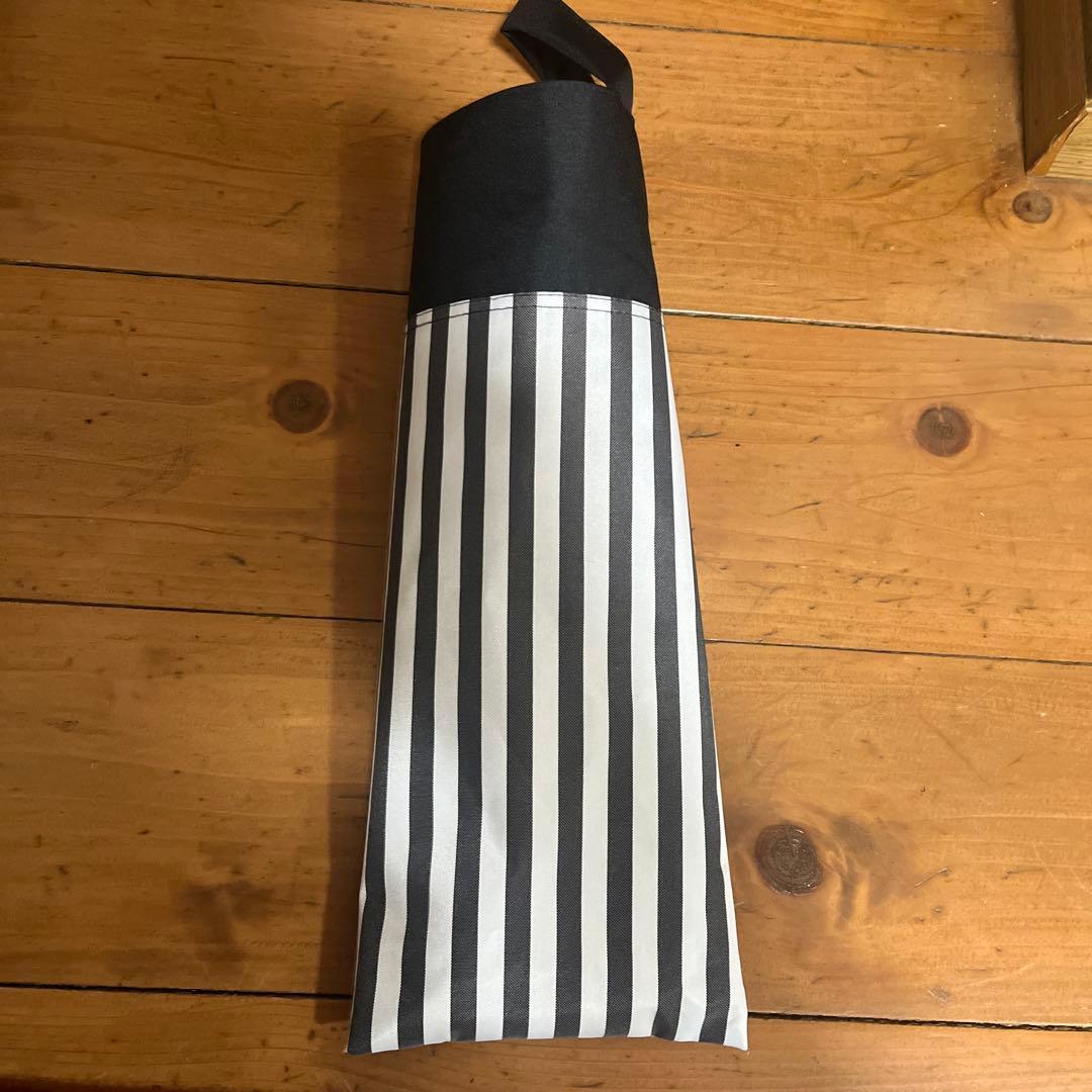 サンバリア100 三段折白黒ストライプ　used