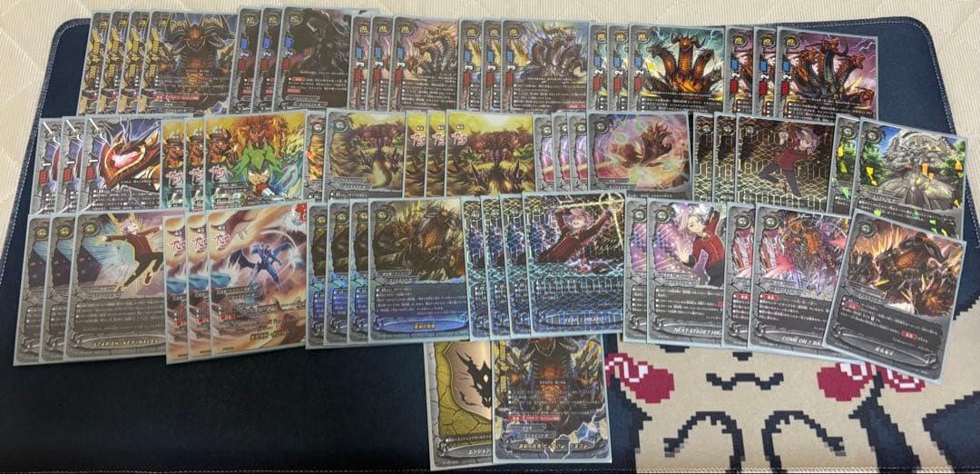 バディファイト　原初竜デッキ　スリーブ付き