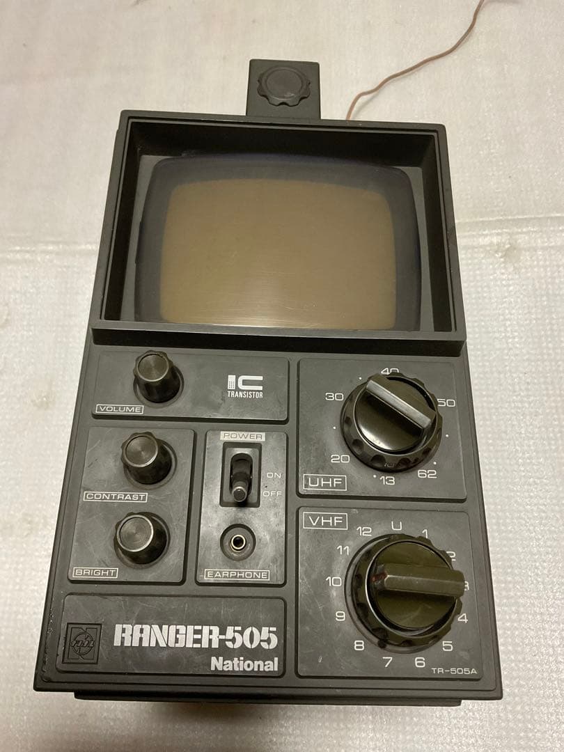 1975年／national・RANGER-505。IC・TRANSISTR。