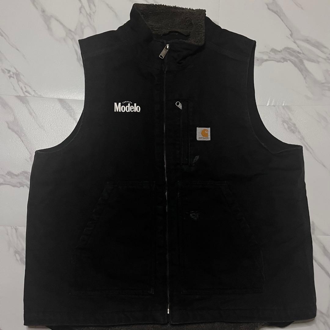 Cahartt モックネックボア　ダックベスト