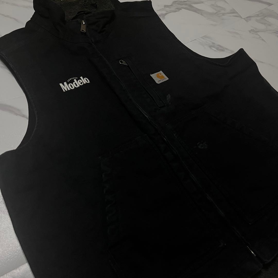 Cahartt モックネックボア　ダックベスト