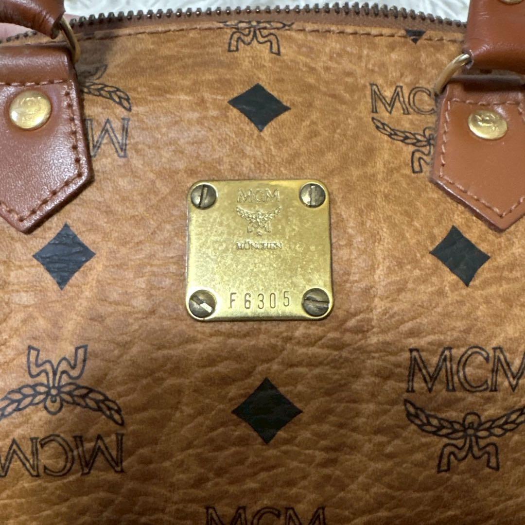 MCM エムシーエム ミニボストン 2way ショルダー ヴィセトス